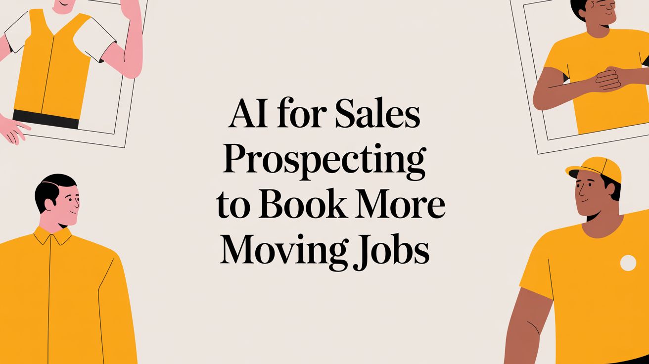 AI for sales prospecting to book more moving jobs