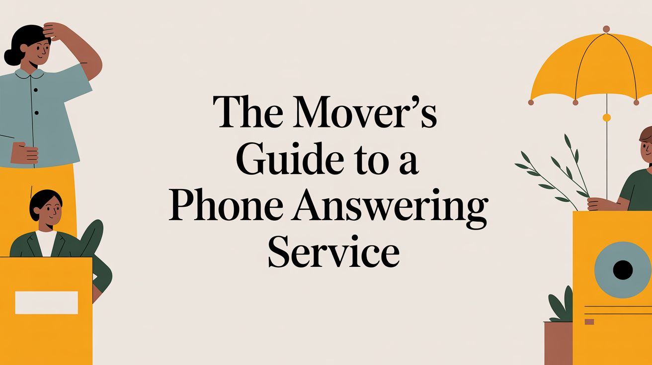 Mover's guide phone answering service