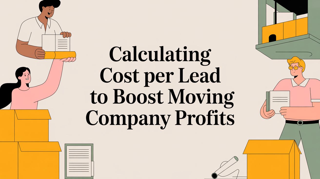 Calculating cost per lead to boost moving company profit