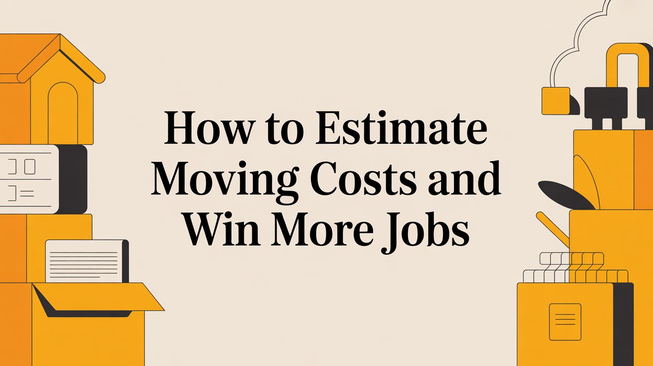 Estimate moving costs and win more jobs