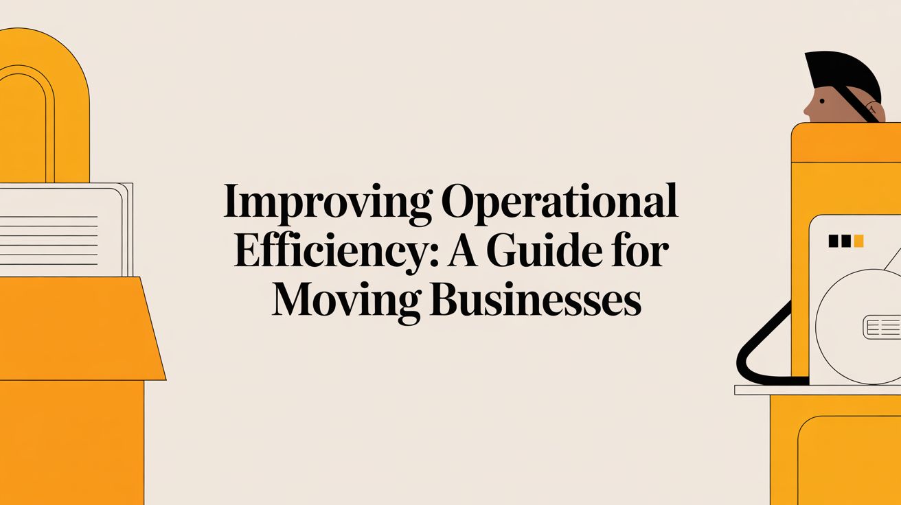 Improving operational efficiency