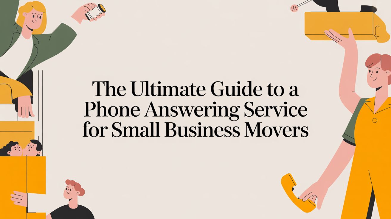 Phone answering service for small business movers