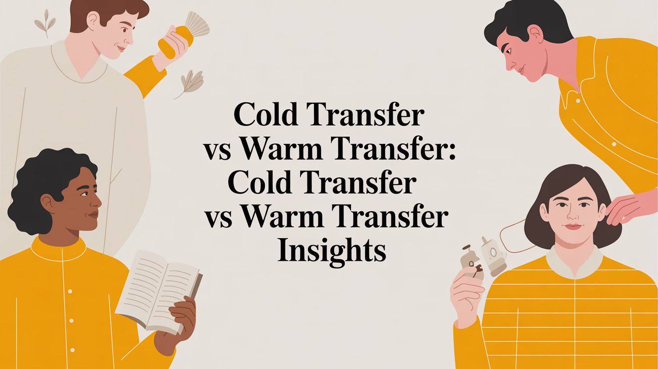 Cold transfer vs warm transfer insights