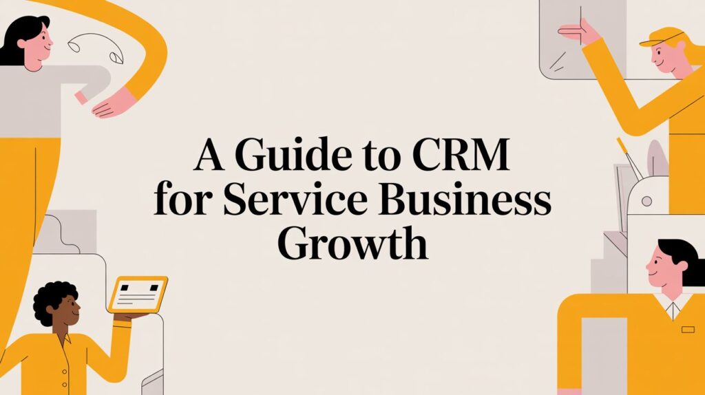 A guide to CRM for service business growth