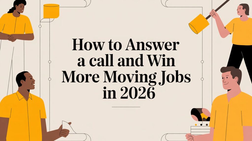 How to answer a call and win more moving jobs in 20226