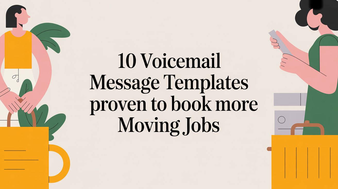 10 voicemail message templates proven to book more moving jobs