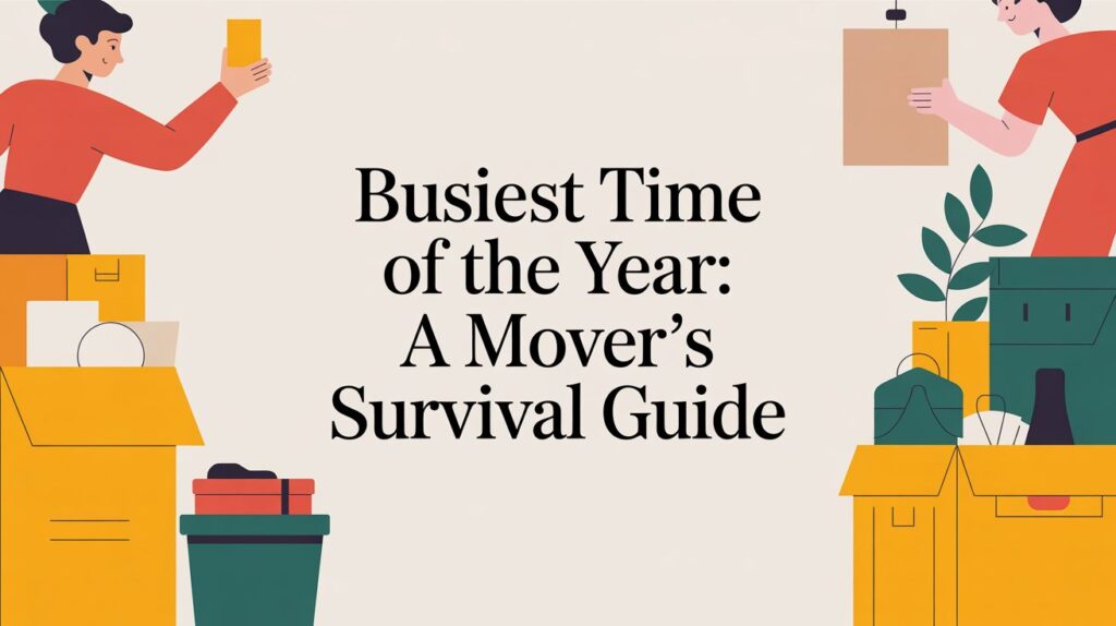 Busiest time of the year: movers survival guide