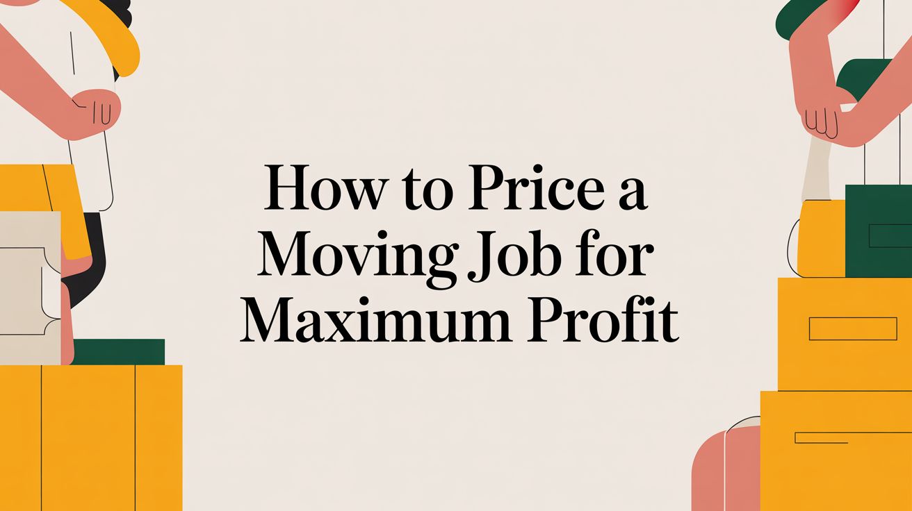 Price moving job for maximum profit