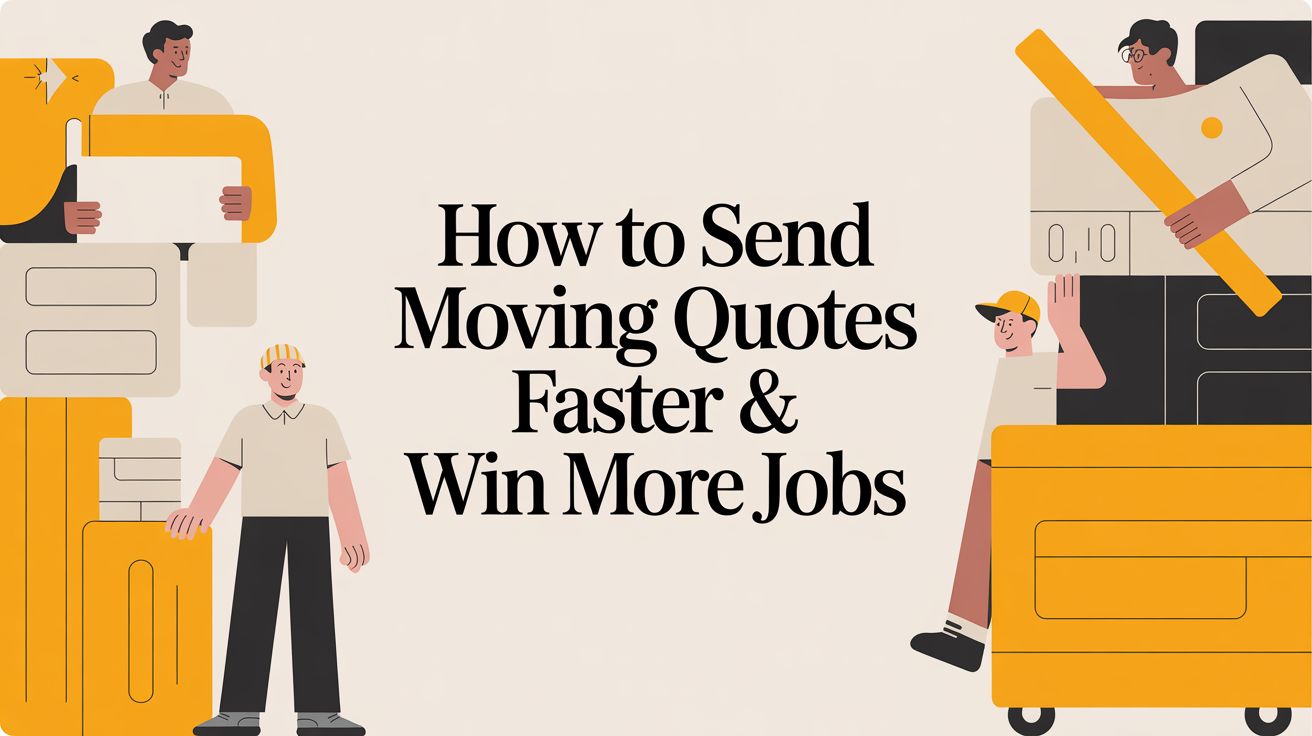 How to spend moving quotes faster and win more jobs