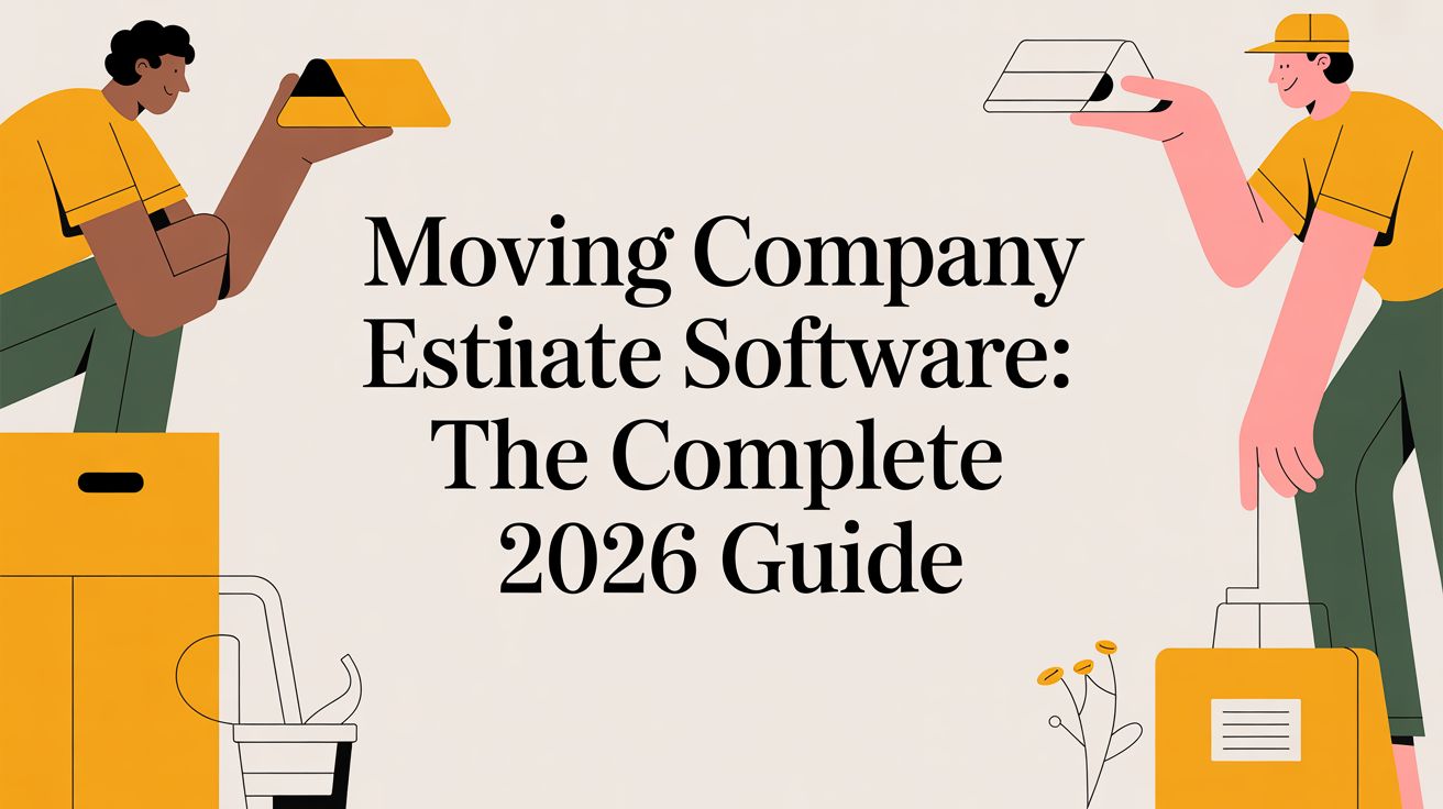 Moving company estimate software: The complete 2026 guide