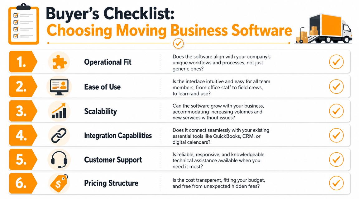 Your Buyer's Checklist for Choosing the Right Software