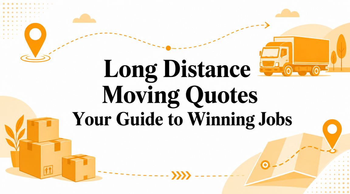 Long distance moving quotes your guide to winning jobs