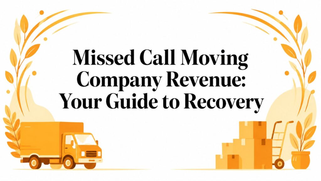 Missed call moving company revenue