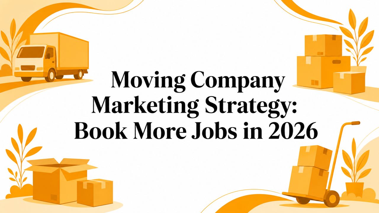 Moving company marketing strategy