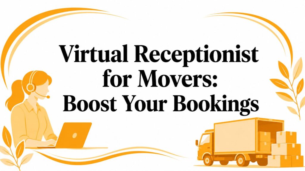 Virtual receptionist for movers