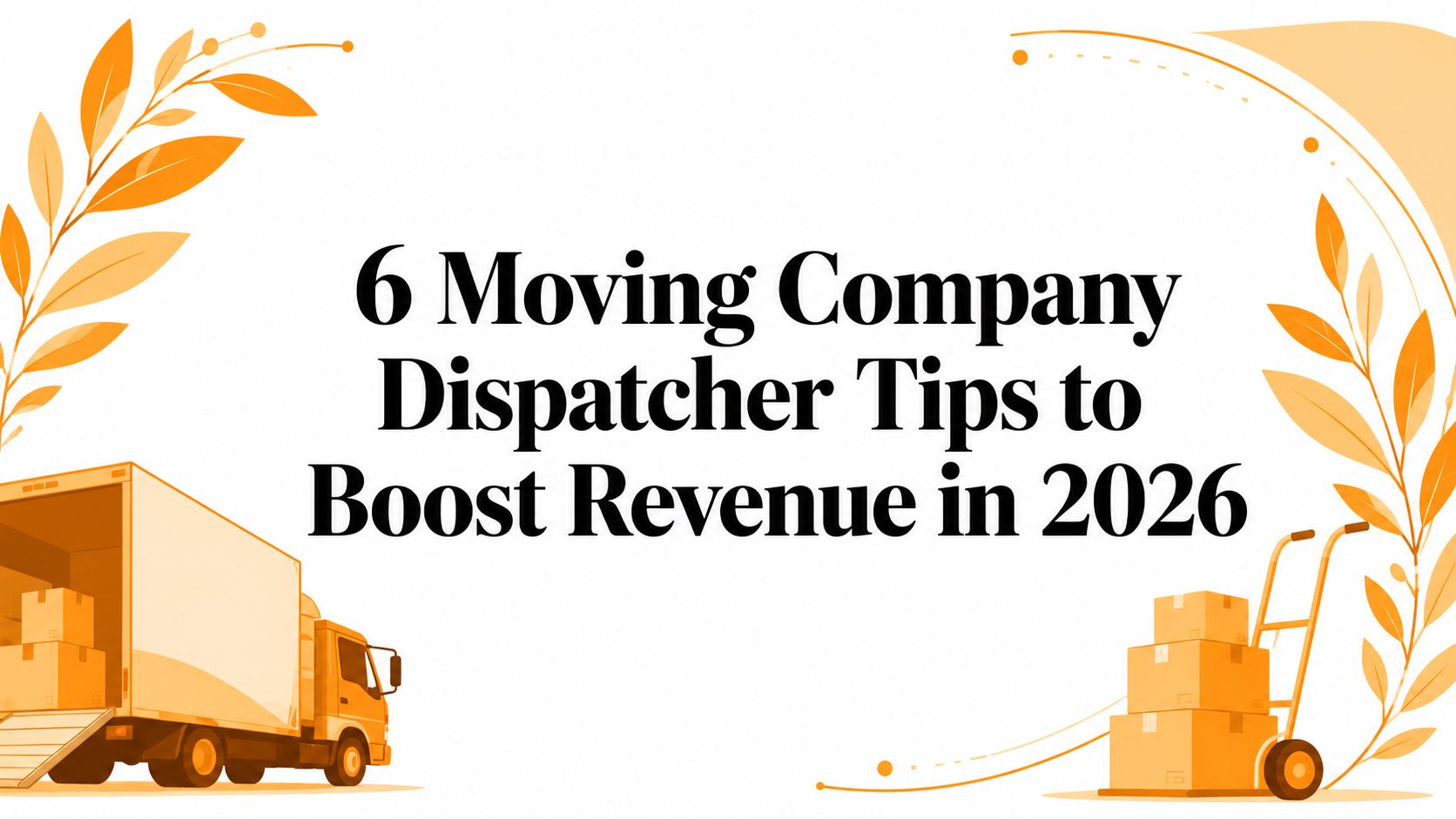 6 moving company dispatcher tips to boost revenue in 2026