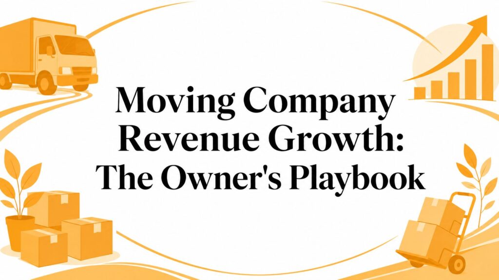 Moving company revenue growth : The owner playbook